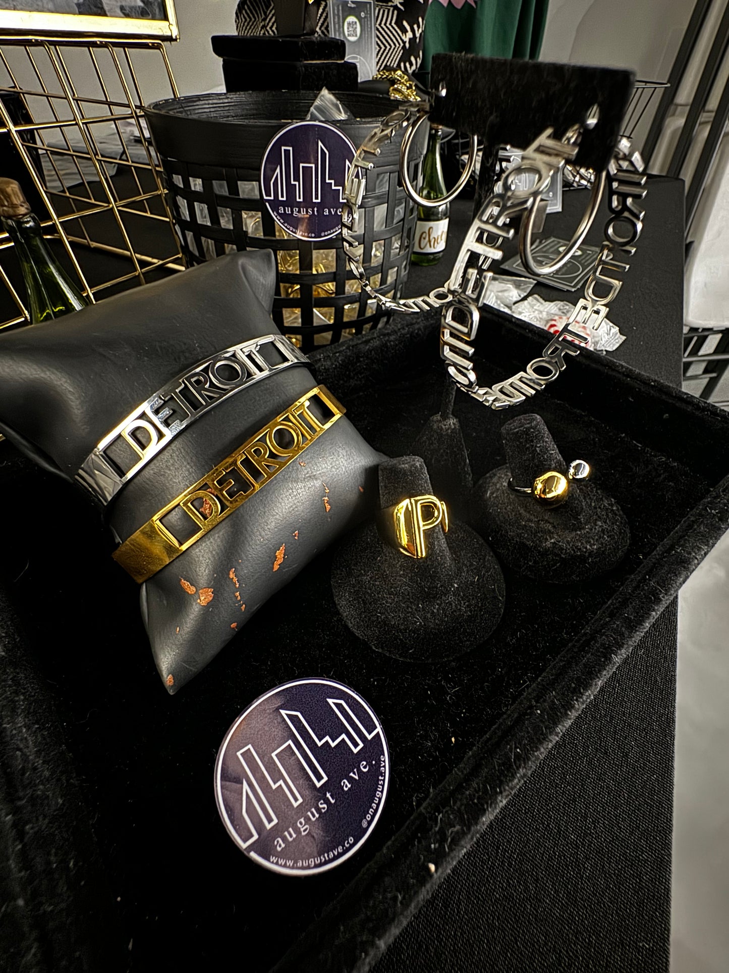 DETROIT Signature cuff bracelet