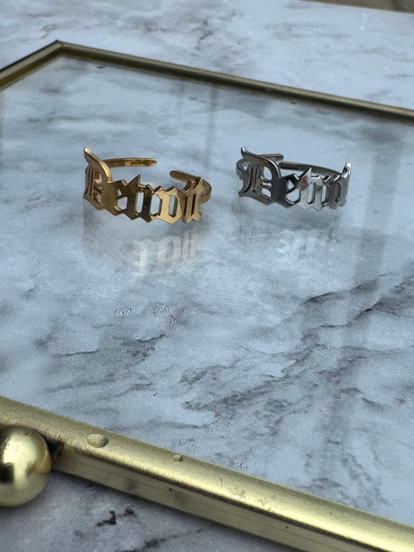 Detroit Adjustable Ring