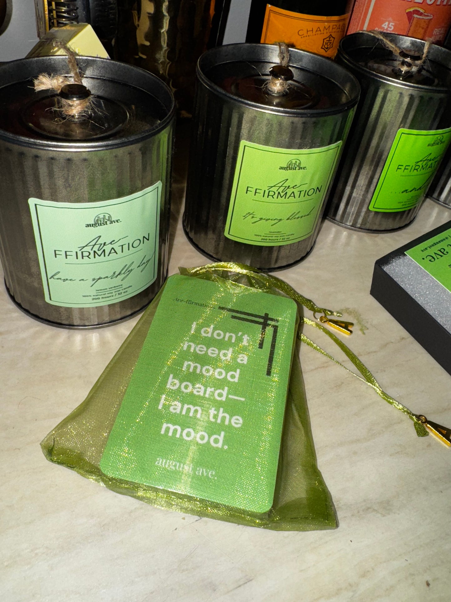 Ave-ffirmation candles