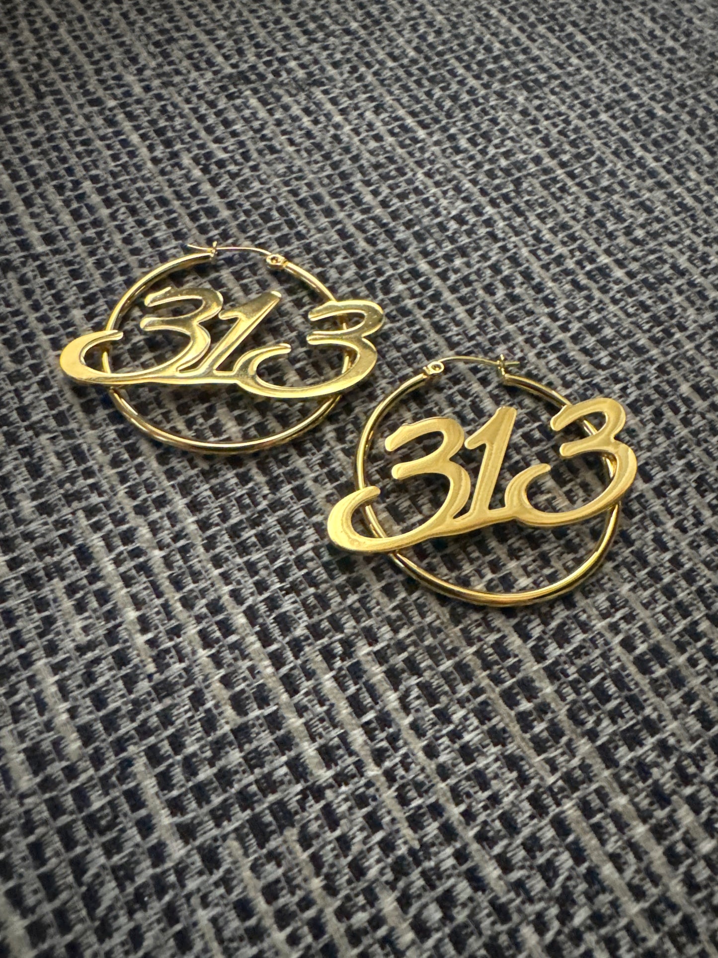 313 Mini Hoops & Herringbone SET