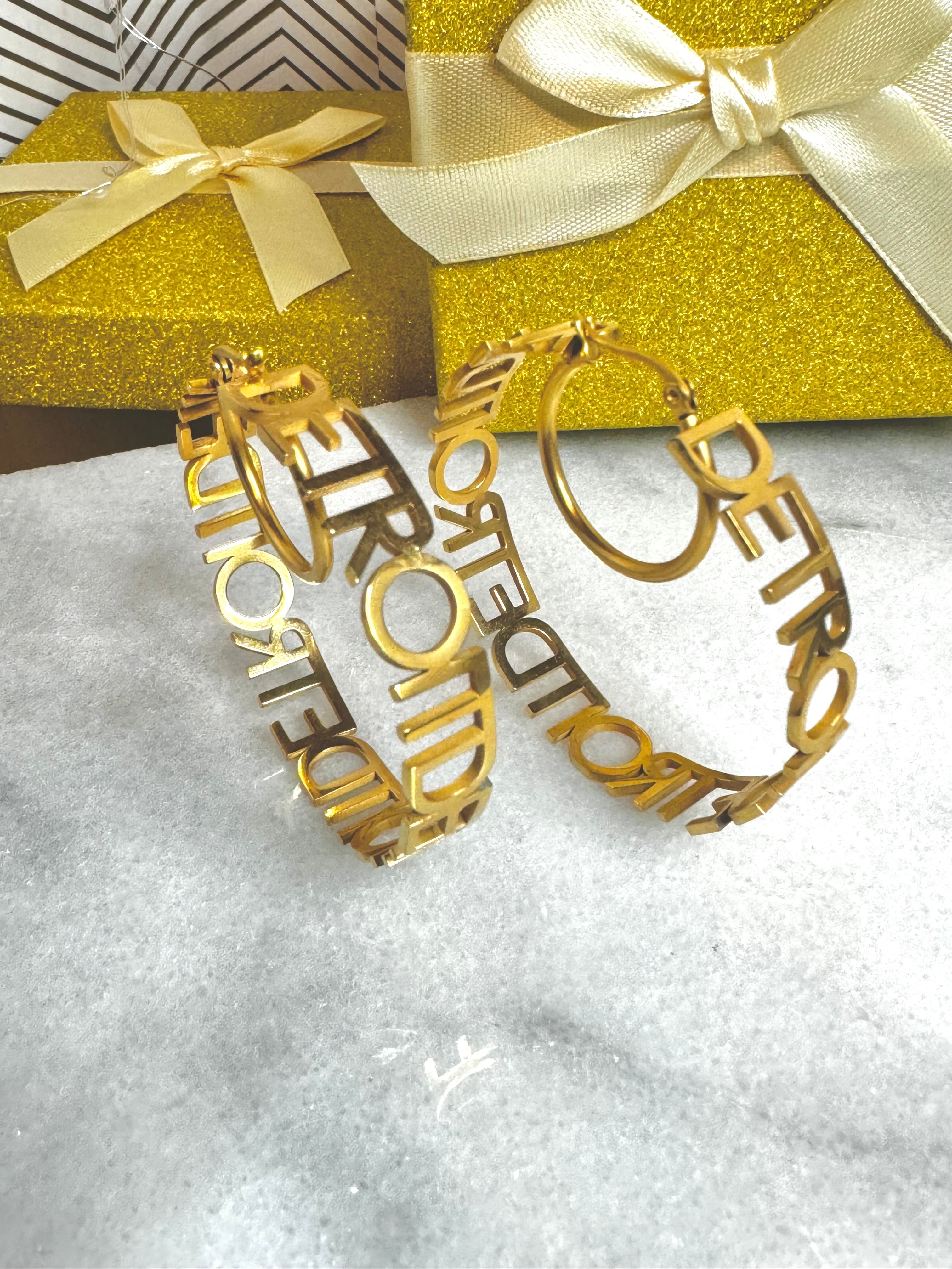 DETROIT Signature Block Hoops