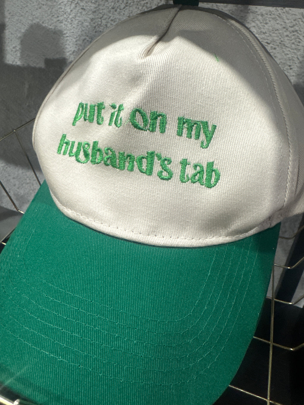 Husbands Tab dad cap