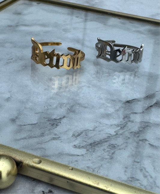 Detroit Adjustable Ring