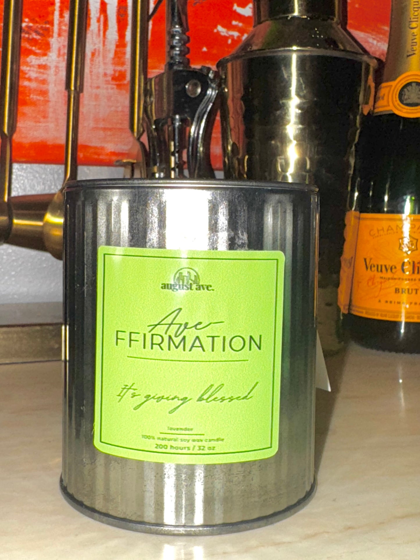 Ave-ffirmation candles