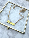 Detroit Retro Figaro chain