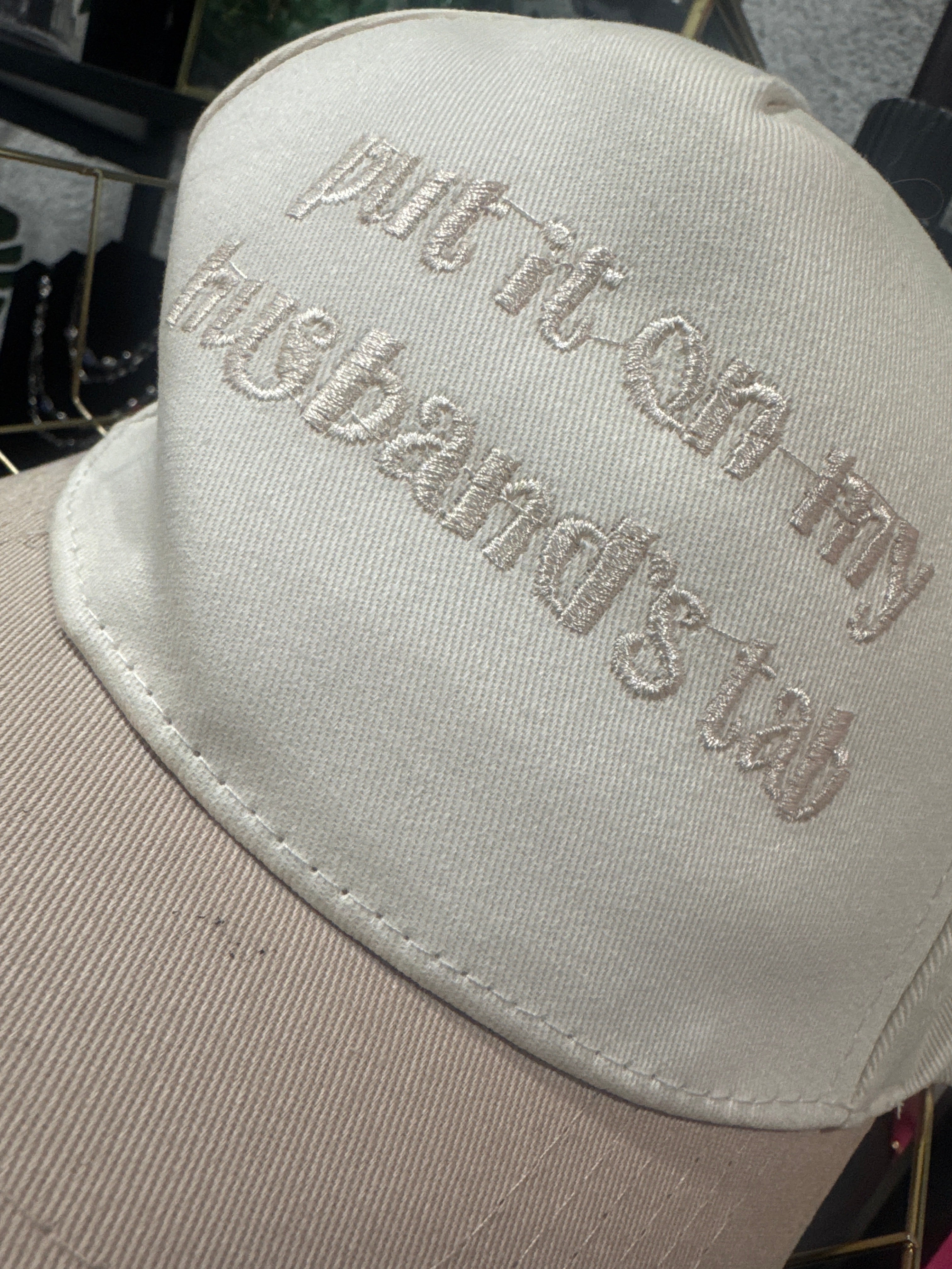 Husbands Tab dad cap