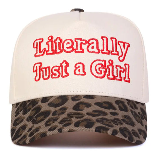 Just a Girl cap