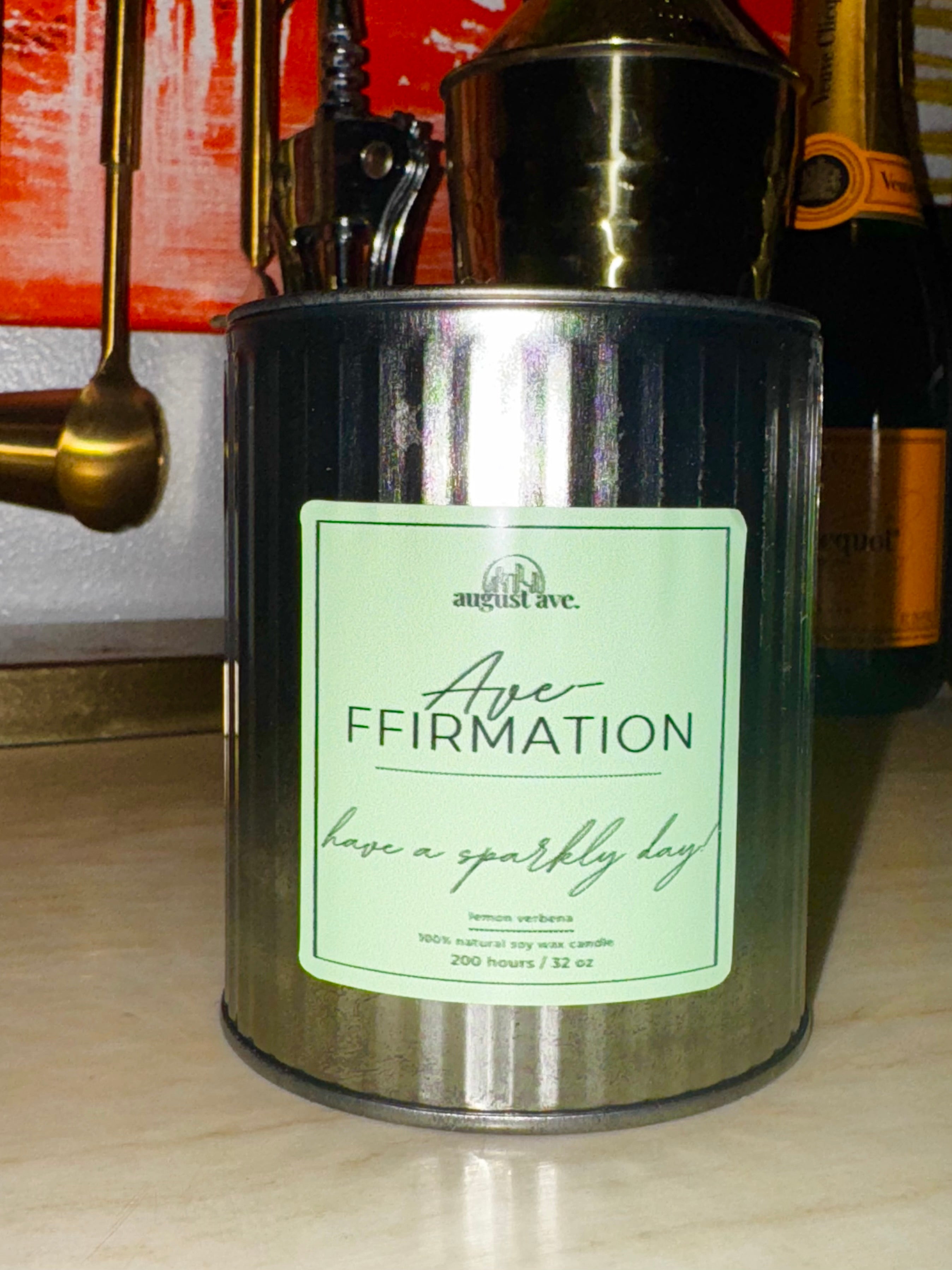 Ave-ffirmation candles