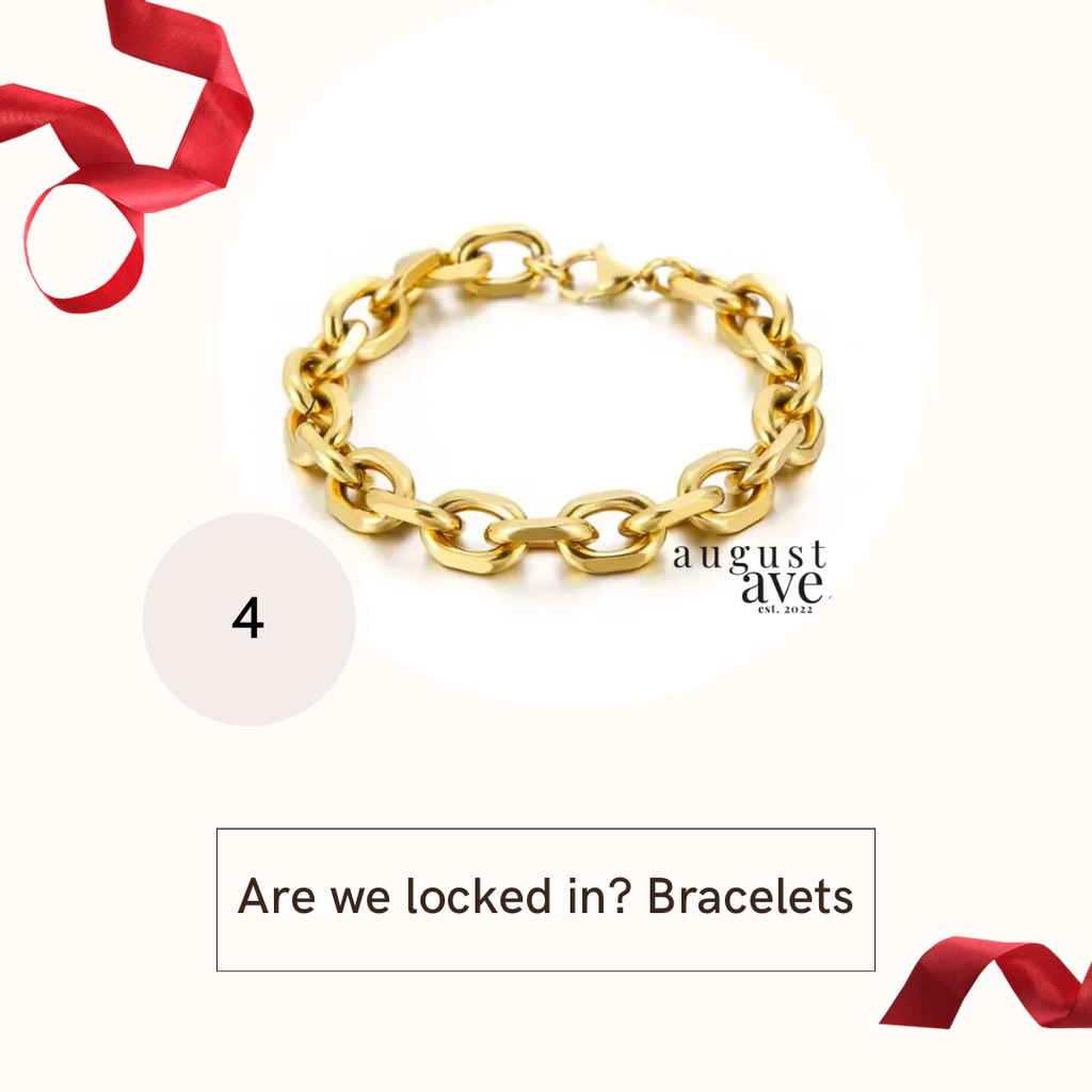 Linked in bracelet