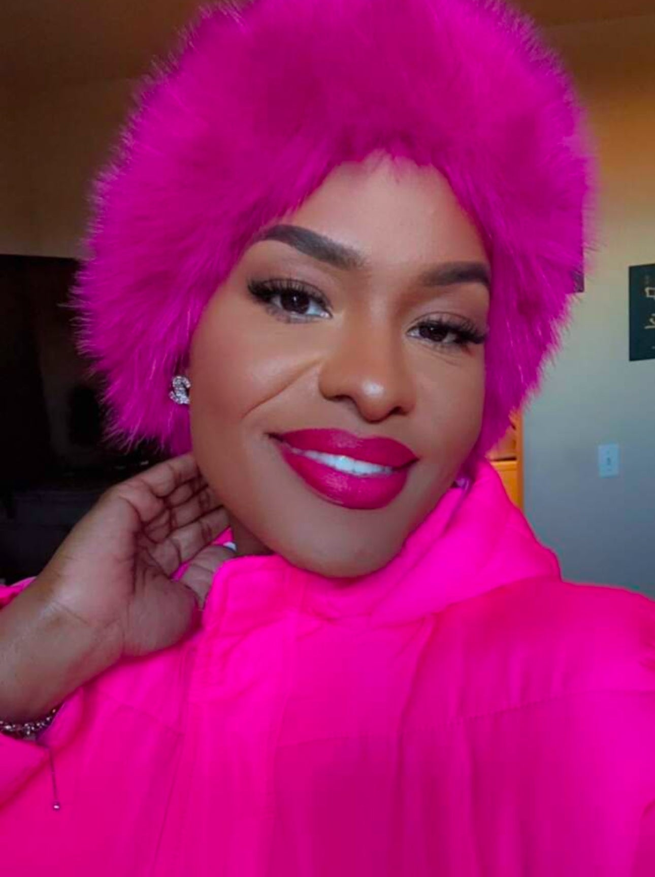 Faux Fur Hat Muff