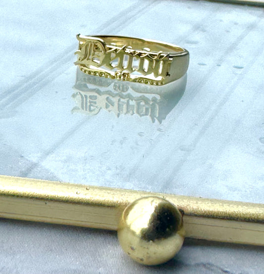 Detroit Boss Ring
