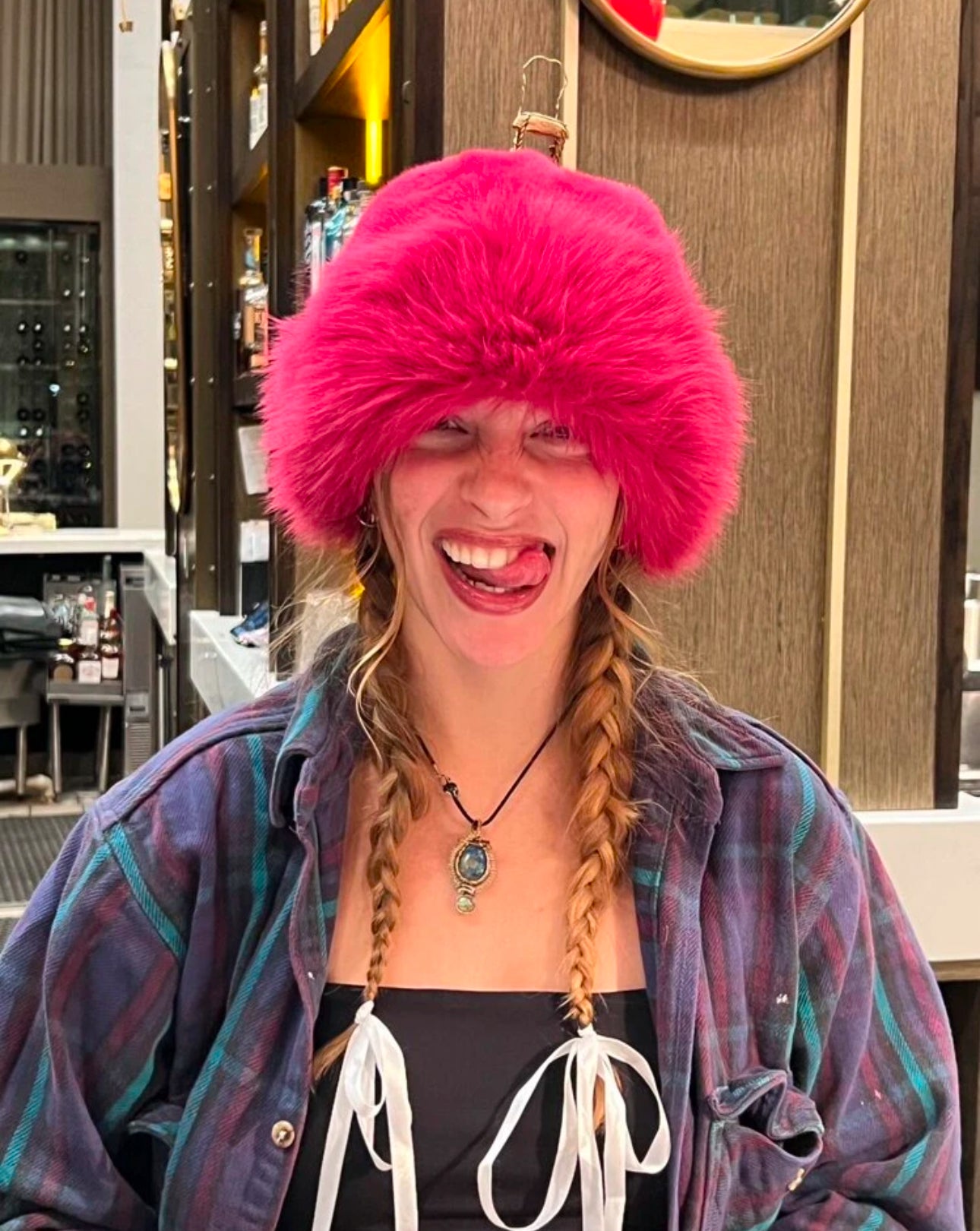 Faux Fur Hat Muff