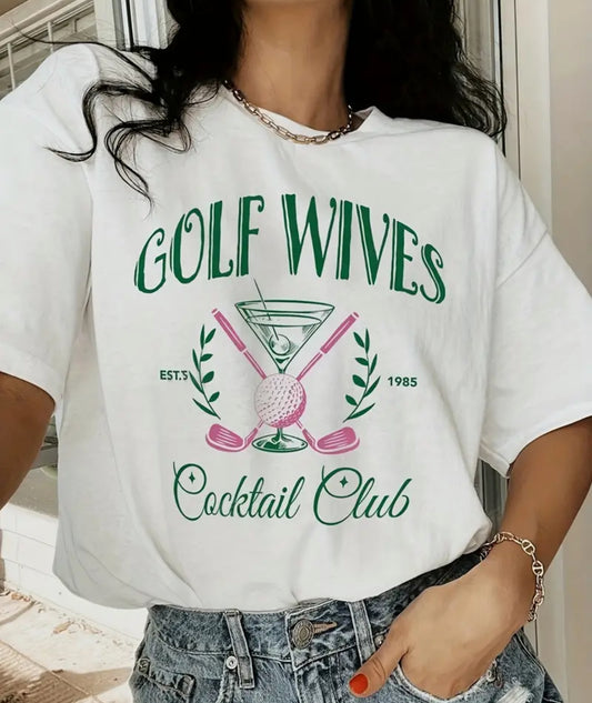 Golf Wives Social Club tee