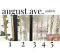 On the Ave anklets