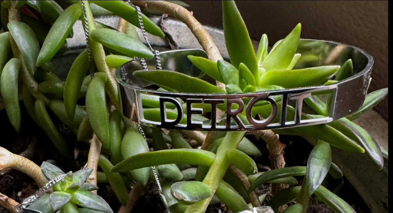 DETROIT Signature cuff  bracelet