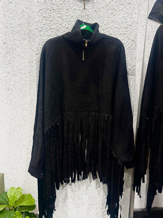 Wilde Fringe Poncho