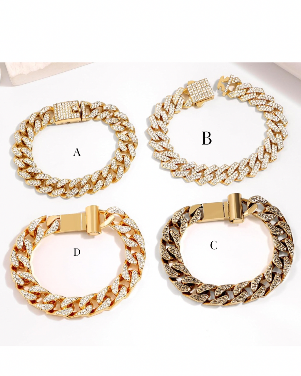 Drew Cuban Link bracelets