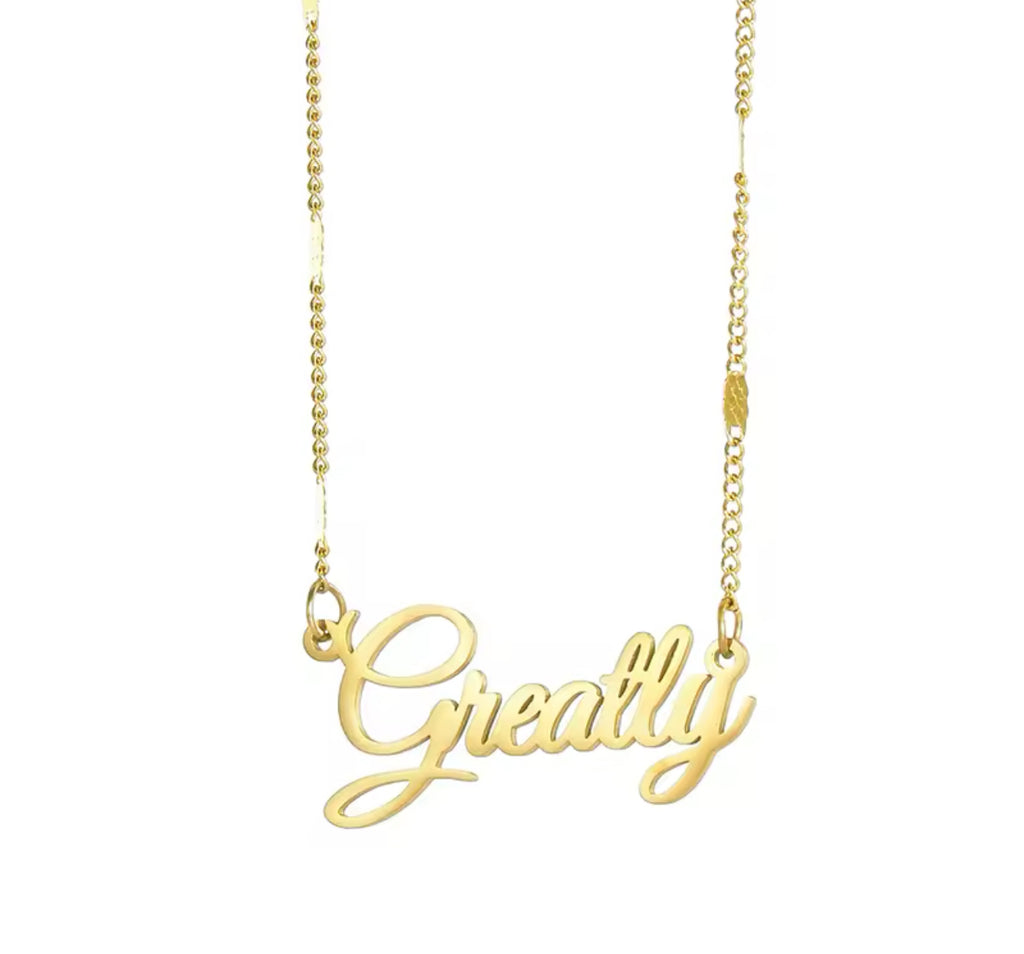 Essential Custom Nameplate