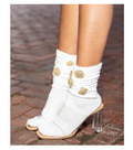 On The Ave Blingy Socks