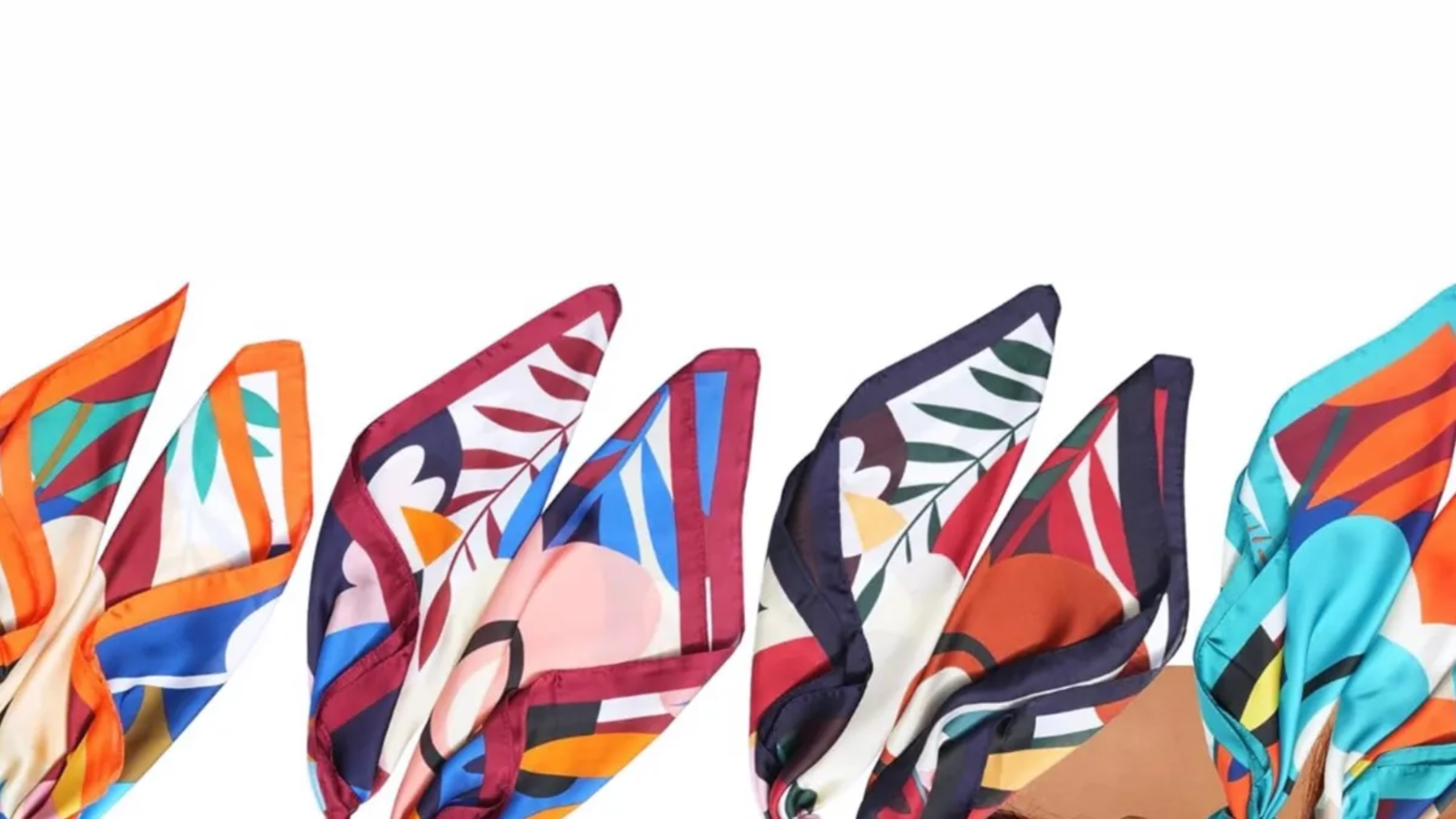 Wrapped Up Silk Scarf