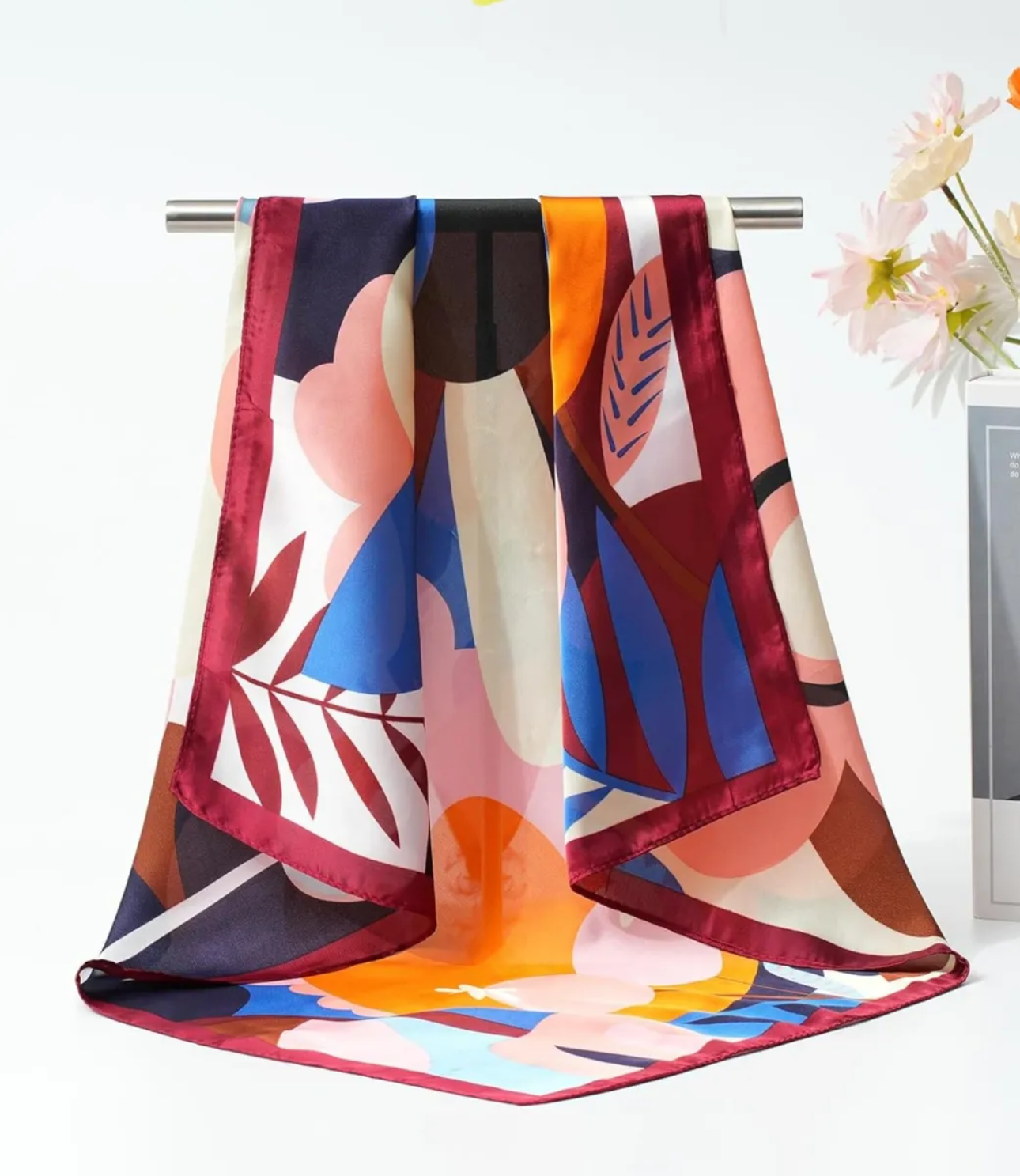 Wrapped Up Silk Scarf