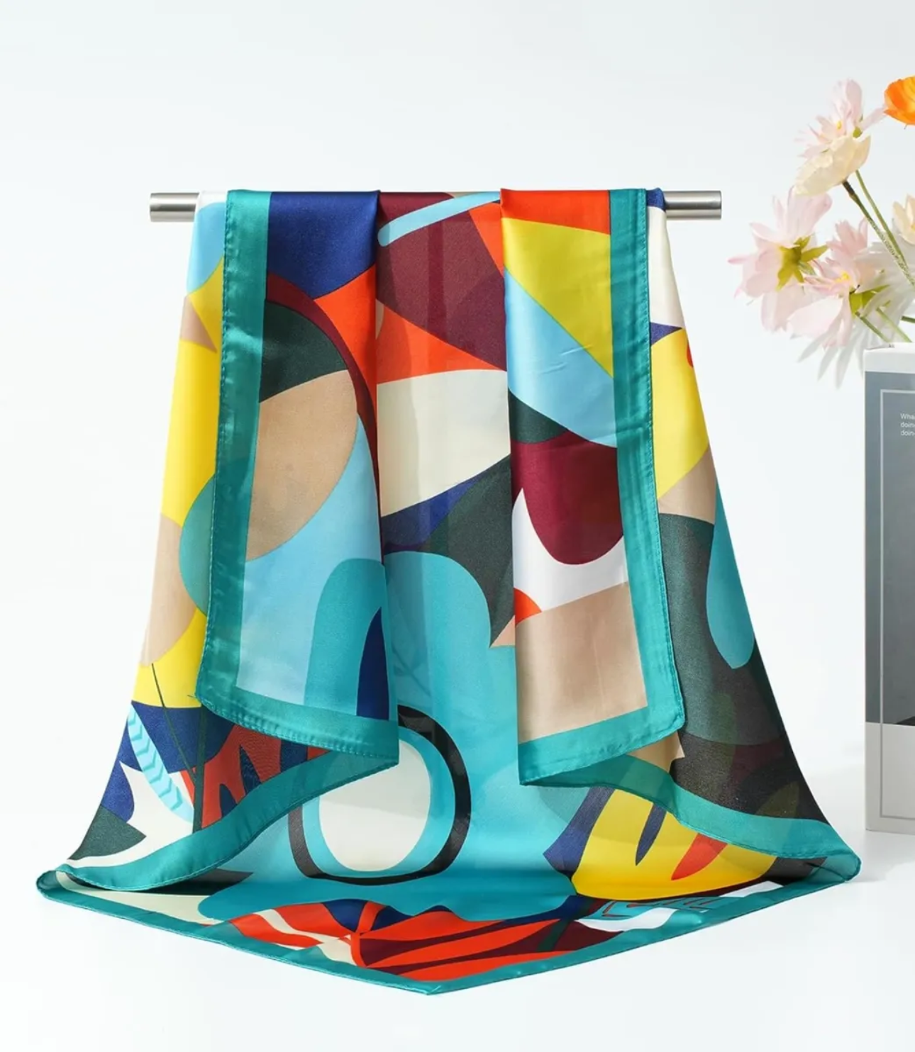 Wrapped Up Silk Scarf