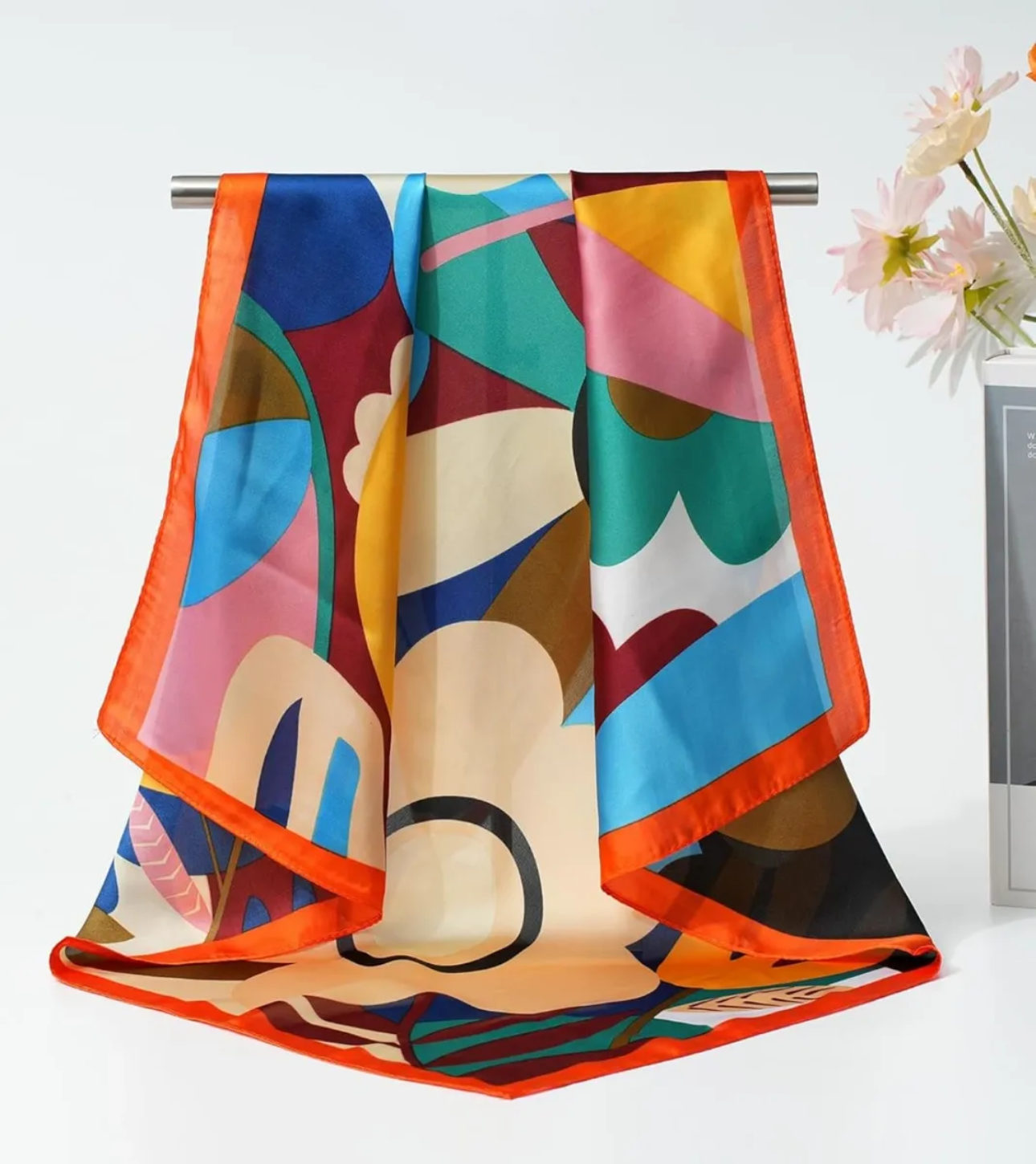 Wrapped Up Silk Scarf