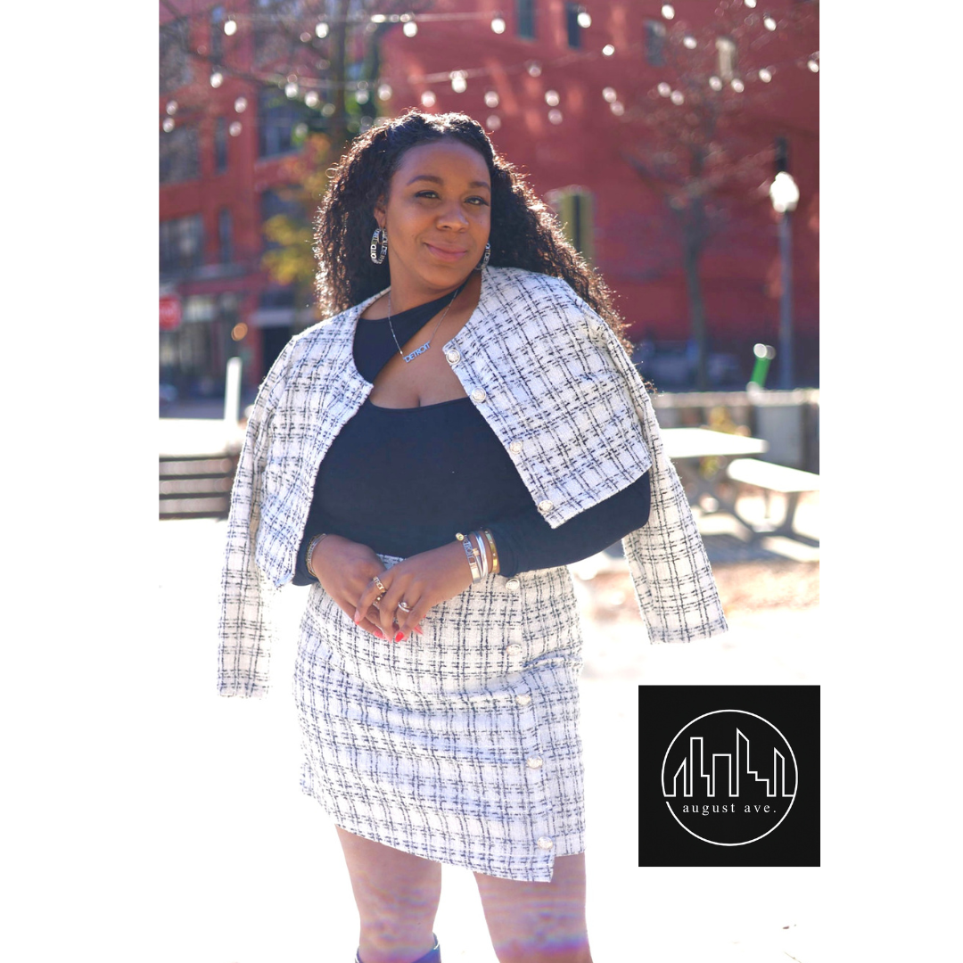 Clueless-esque tweed set